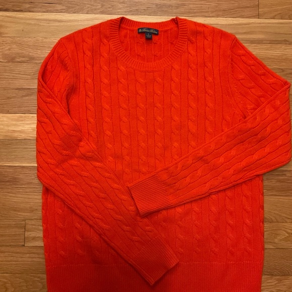 Cashmere Cable Crewneck Sweater
